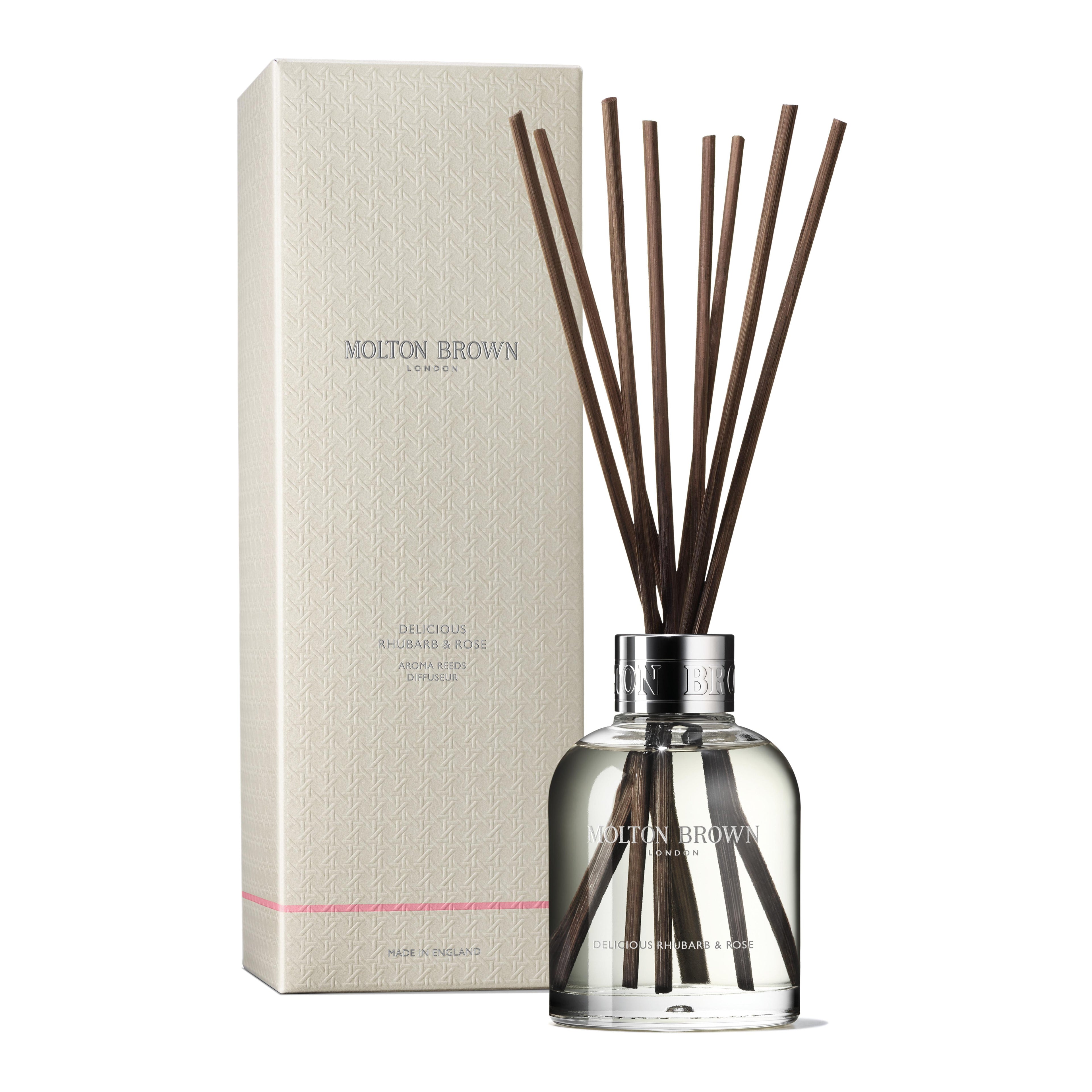 Delicious Rhubarb & Rose Aroma Reeds