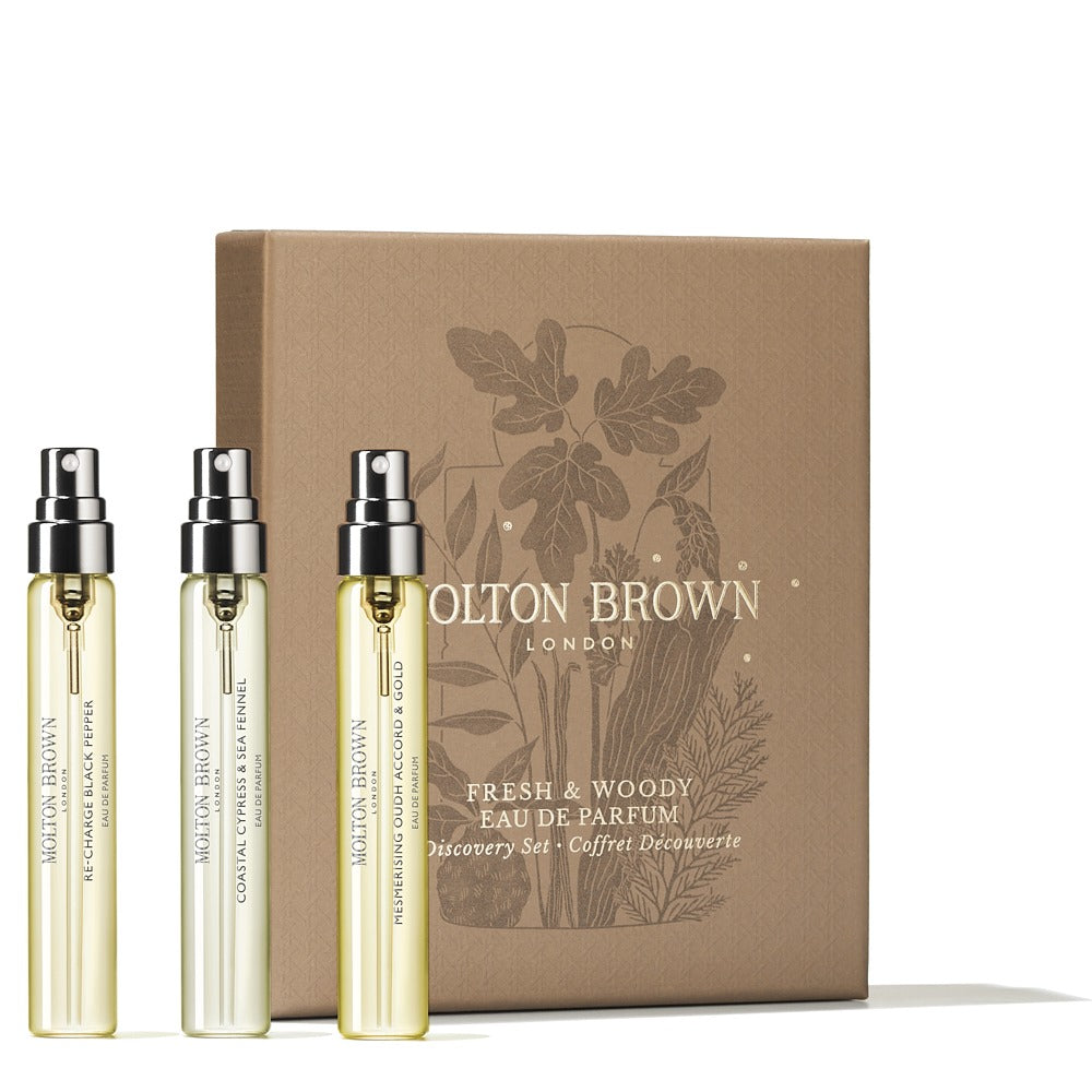 Masculine Trio Eau de Parfum Discovery Set (Fresh & Woody)