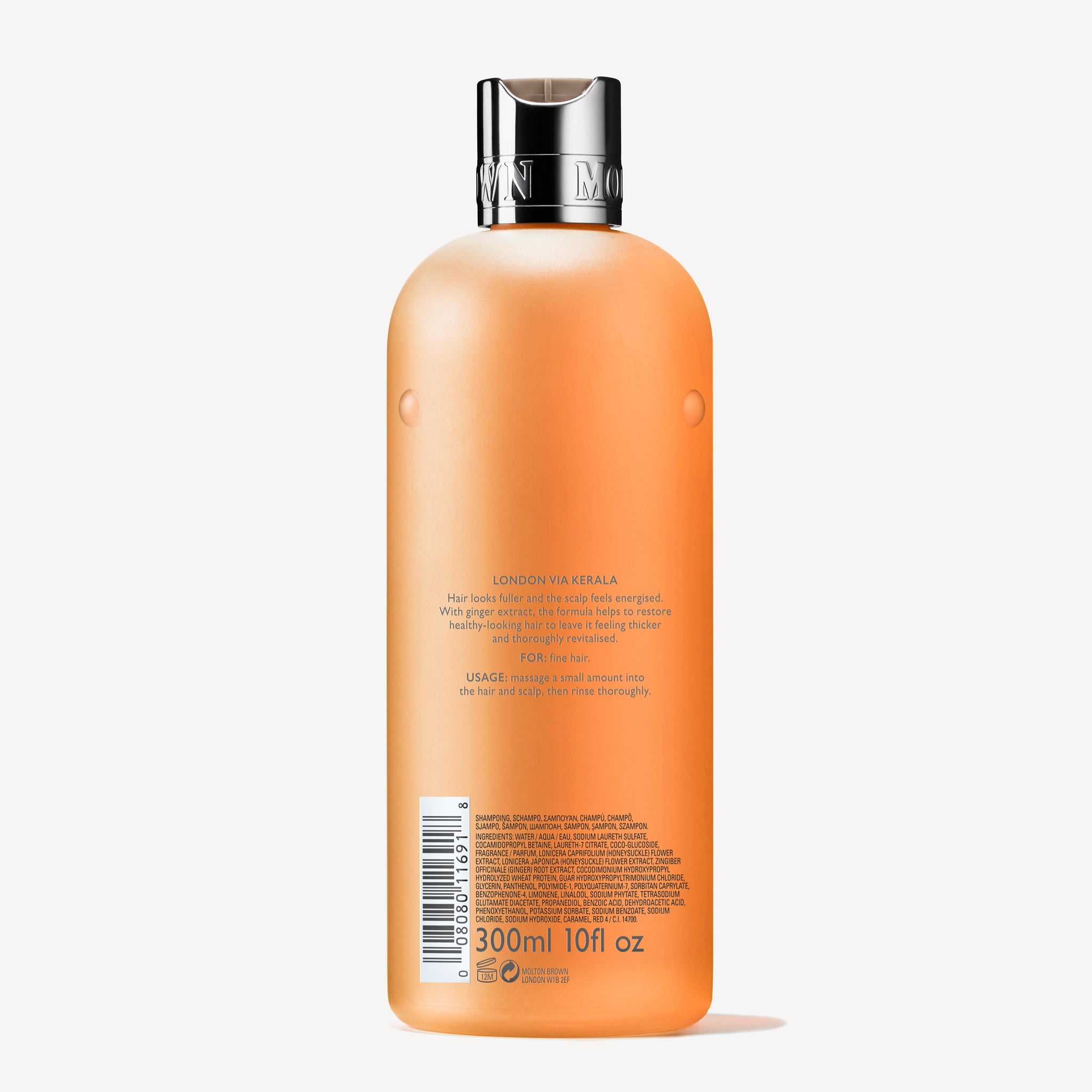 Thickening Shampoo With Ginger Extract