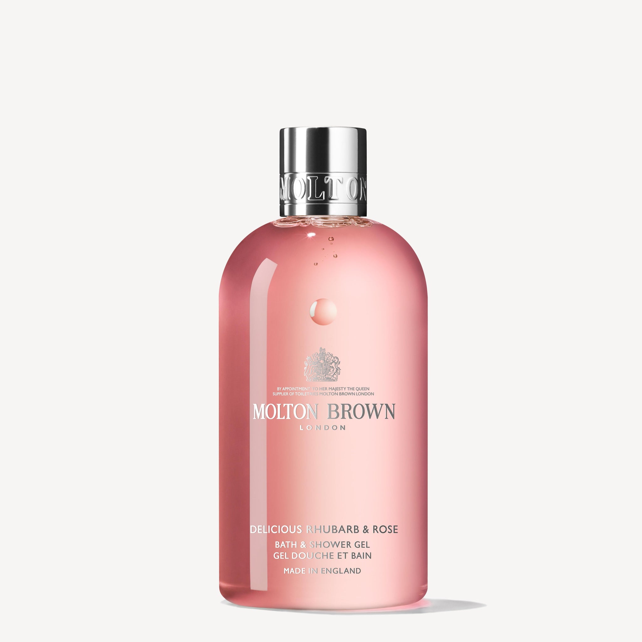 Delicious Rhubarb & Rose Bath & Shower Gel