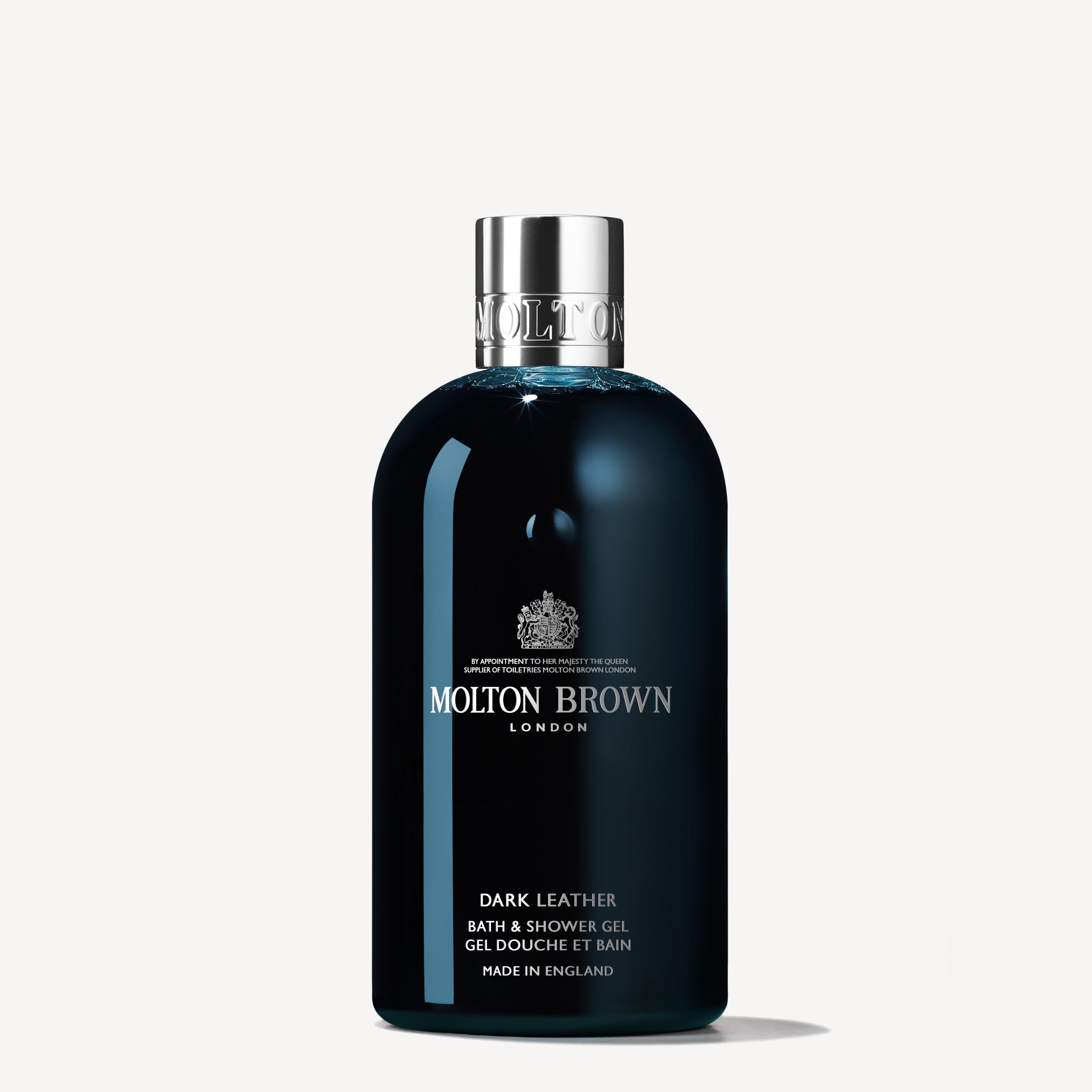 Dark Leather Bath & Shower Gel