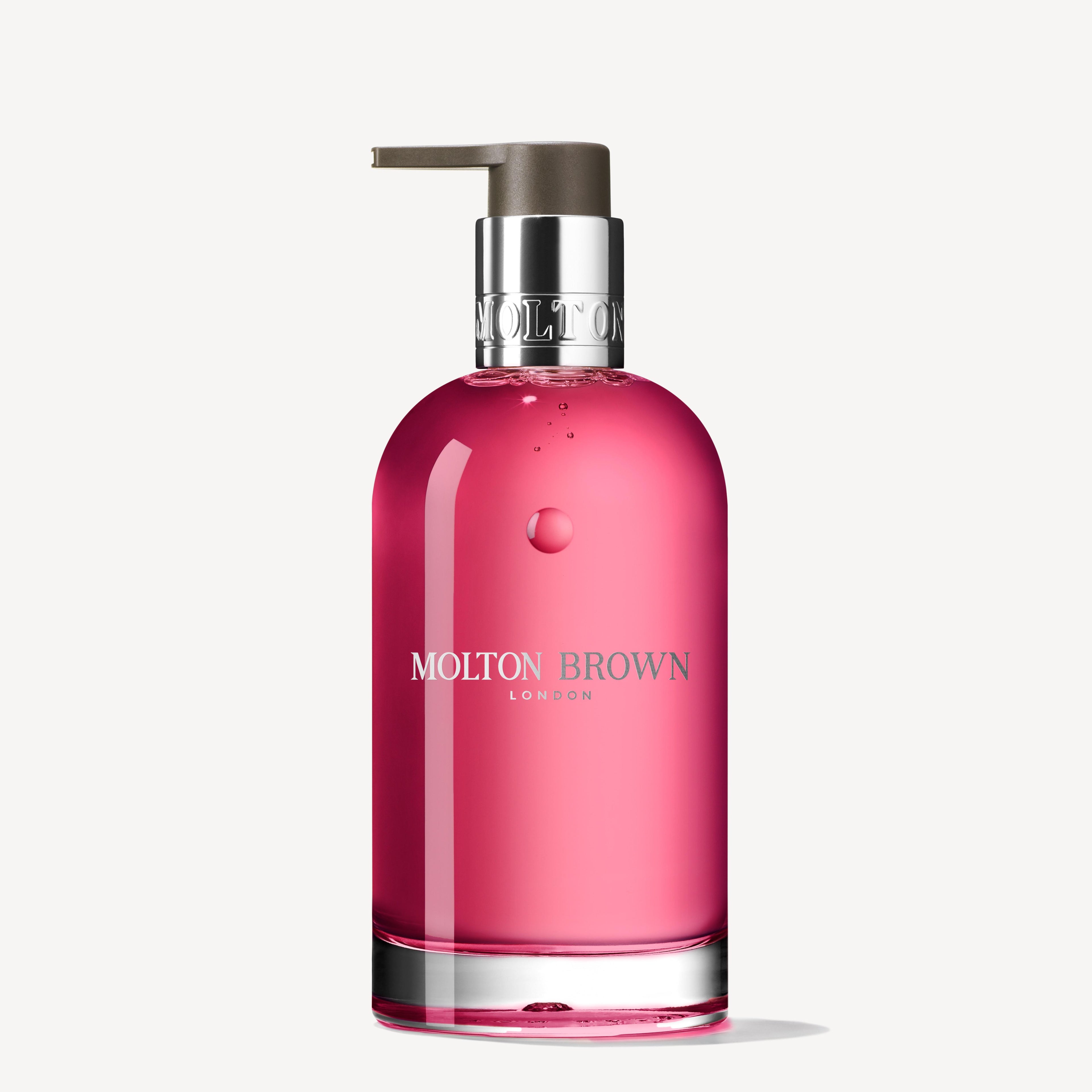 Molton Brown Fiery Pink Pepper Fine Liquid Hand Wash Glass Bottle