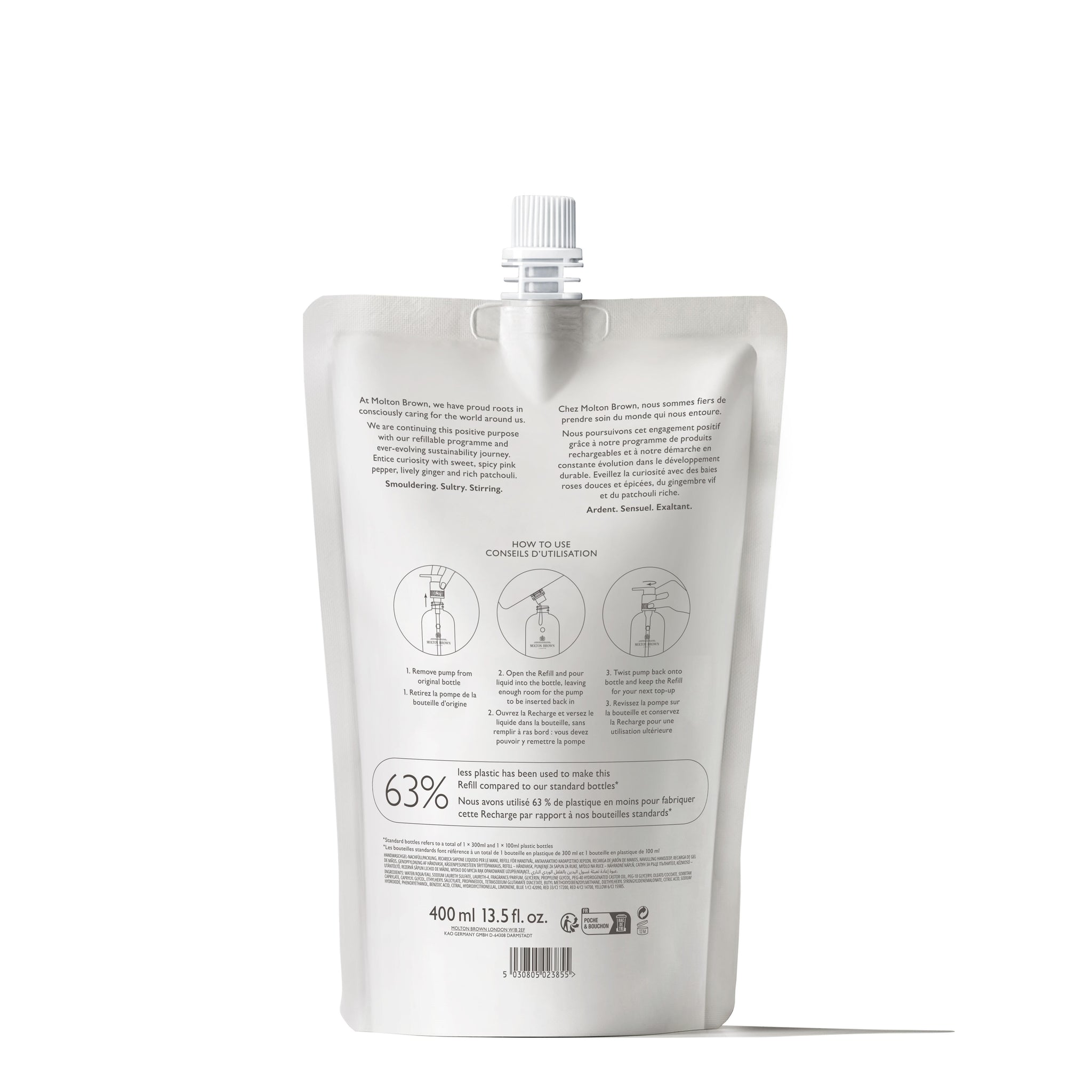 Molton Brown Fiery Pink Pepper Fine Liquid Hand Wash Refill