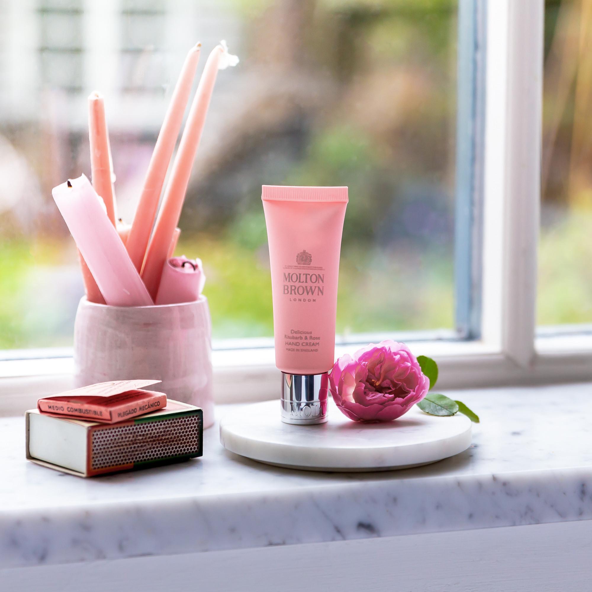 Delicious Rhubarb & Rose Hand Cream